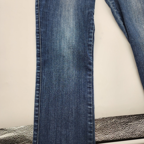 Womens 11 Just Jeans Fit Enhancer Blue Straight Leg Jeans - Picture 10 of 16